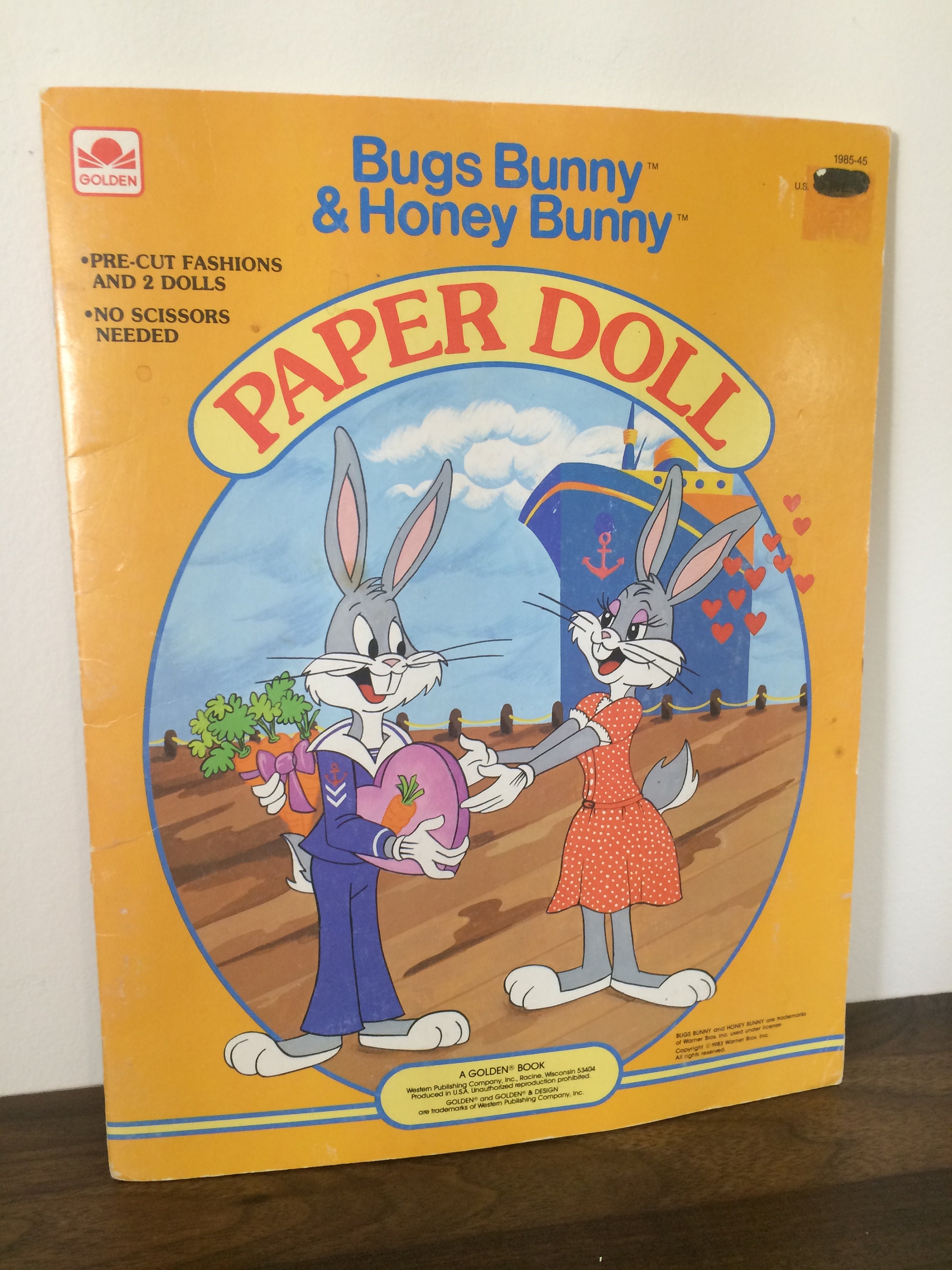 Buy 1983 Bugs Bunny and Honey Bunny Paperdoll Unused Online in India - Etsy Buy 1983 Bugs Bunny and Honey Bunny Paperdoll Unused Online in India - Etsy