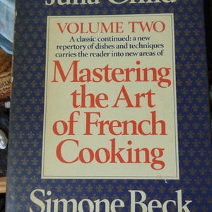 Mastering the Art of French Cooking Cookbook