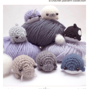 amigurumi pattern - sea creatures crochet pattern ebook