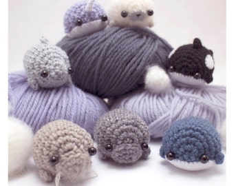 amigurumi pattern - sea creatures crochet pattern ebook