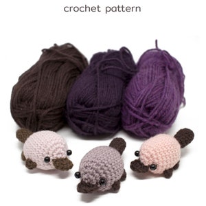 crochet platypus pattern - easy amigurumi pattern