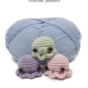 crochet mini octopus pattern - easy amigurumi pattern