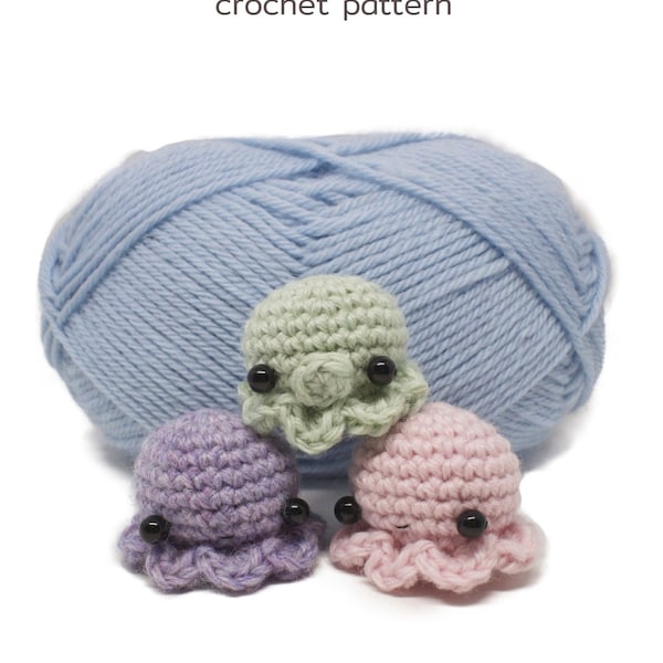 crochet mini octopus pattern - easy amigurumi pattern