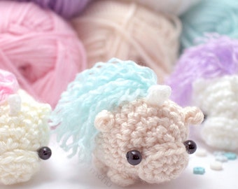 amigurumi unicorn pattern - cute crochet unicorn pattern