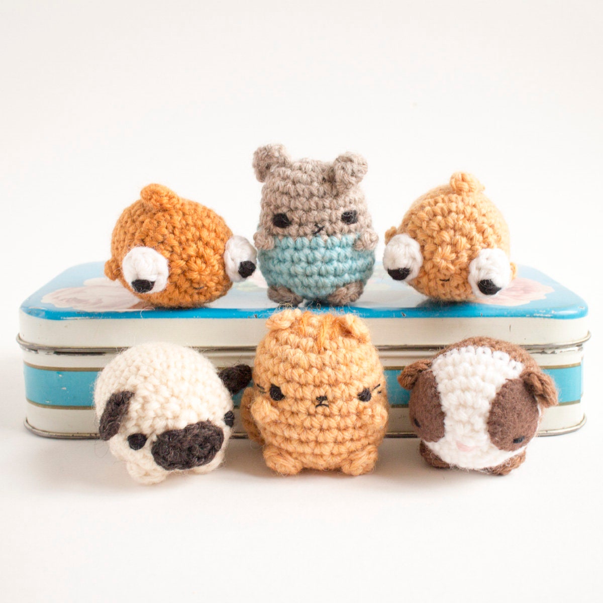 Amigurumi Pattern Book - Mini Crochet Creatures: 30 Amigurumi Animals