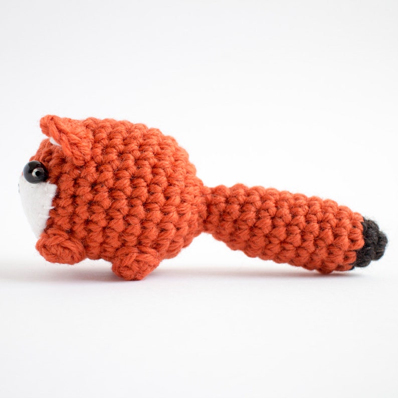 crochet fox pattern amigurumi animal downloadable pdf crochet pattern image 3