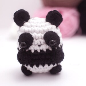 crochet panda pattern - kawaii amigurumi pattern image 4