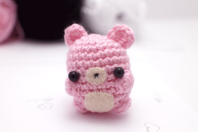 crochet panda pattern - kawaii amigurumi pattern image 5