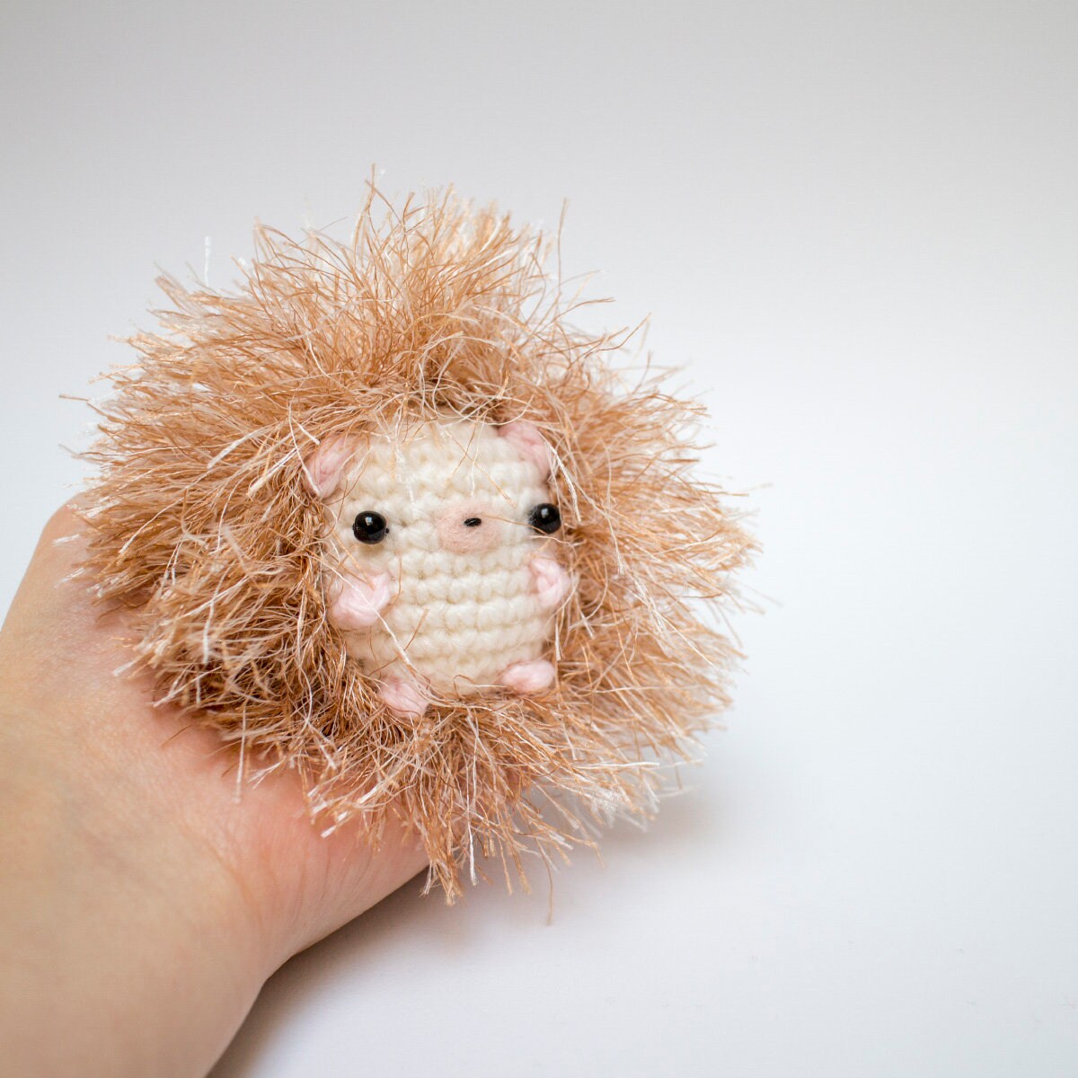 small stuffed hedgehog