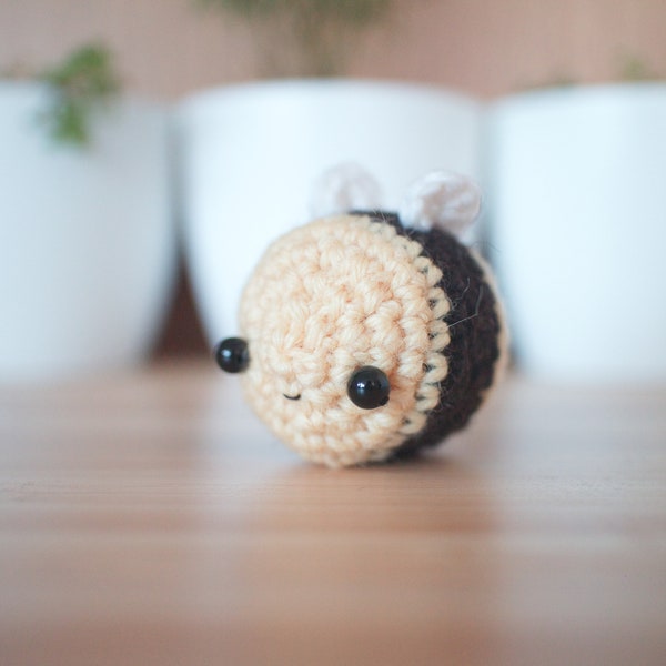 bumble bee plush - kawaii bee crochet stuffed animal