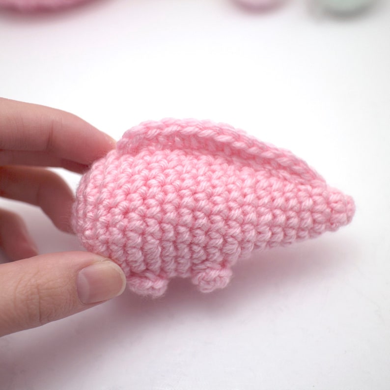 crochet axolotl pattern amigurumi animal pattern image 4