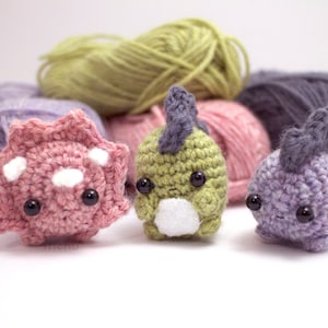 dinosaurs crochet pattern set amigurumi pattern image 5