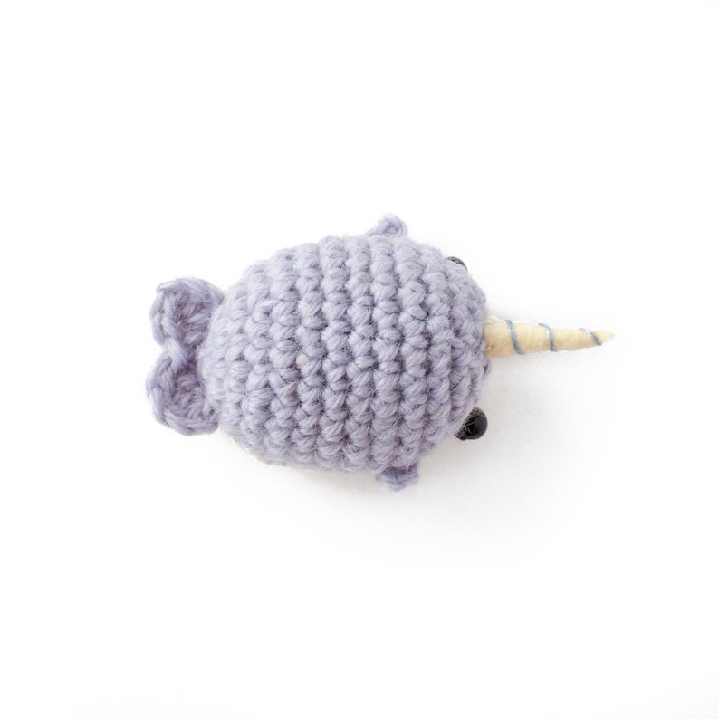 crochet narwhal pattern - amigurumi toy pattern image 4