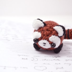 red panda pattern cute amigurumi crochet pattern image 3
