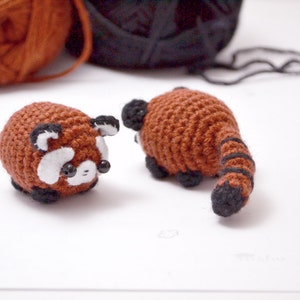 red panda pattern cute amigurumi crochet pattern image 2