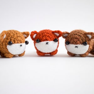 crochet fox pattern amigurumi animal downloadable pdf crochet pattern image 6