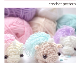 amigurumi unicorn pattern - cute crochet unicorn pattern