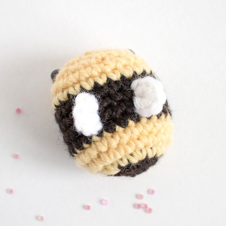 Mini Bee Crochet Pattern - Easy Amigurumi Bumblebee Pattern - Etsy