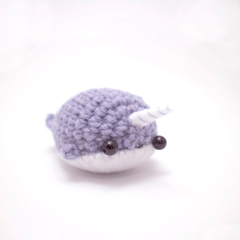 crochet narwhal pattern - amigurumi toy pattern image 6