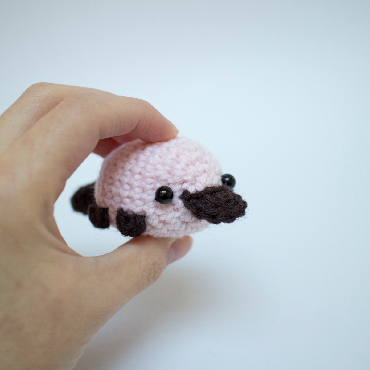 platypus plush stuffed animal crochet platypus amigurumi toy