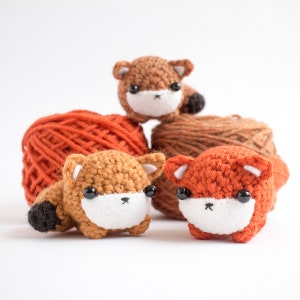 crochet fox pattern amigurumi animal downloadable pdf crochet pattern image 10