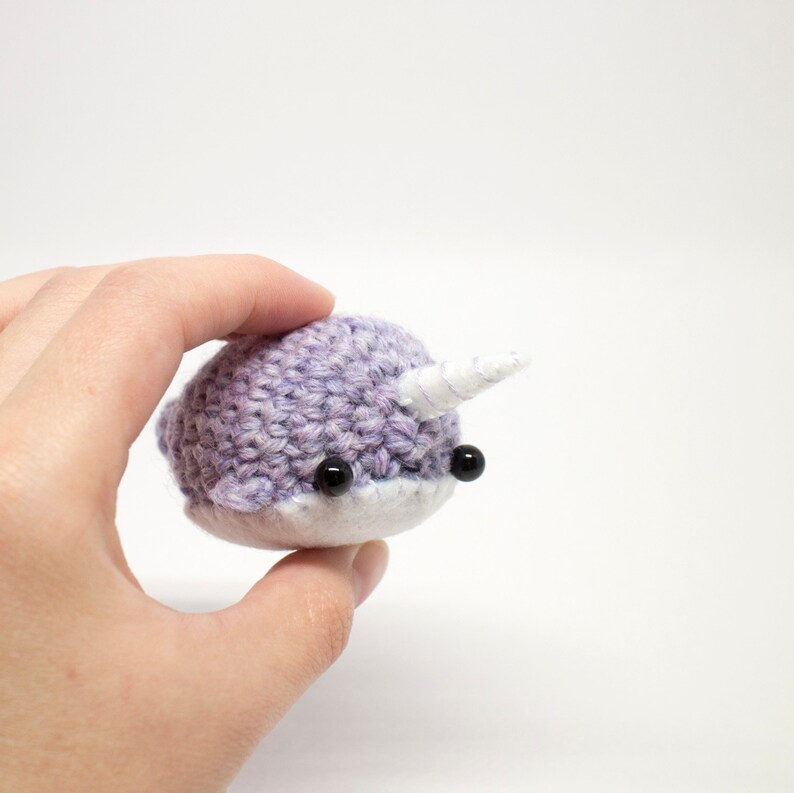crochet narwhal pattern - amigurumi toy pattern image 5