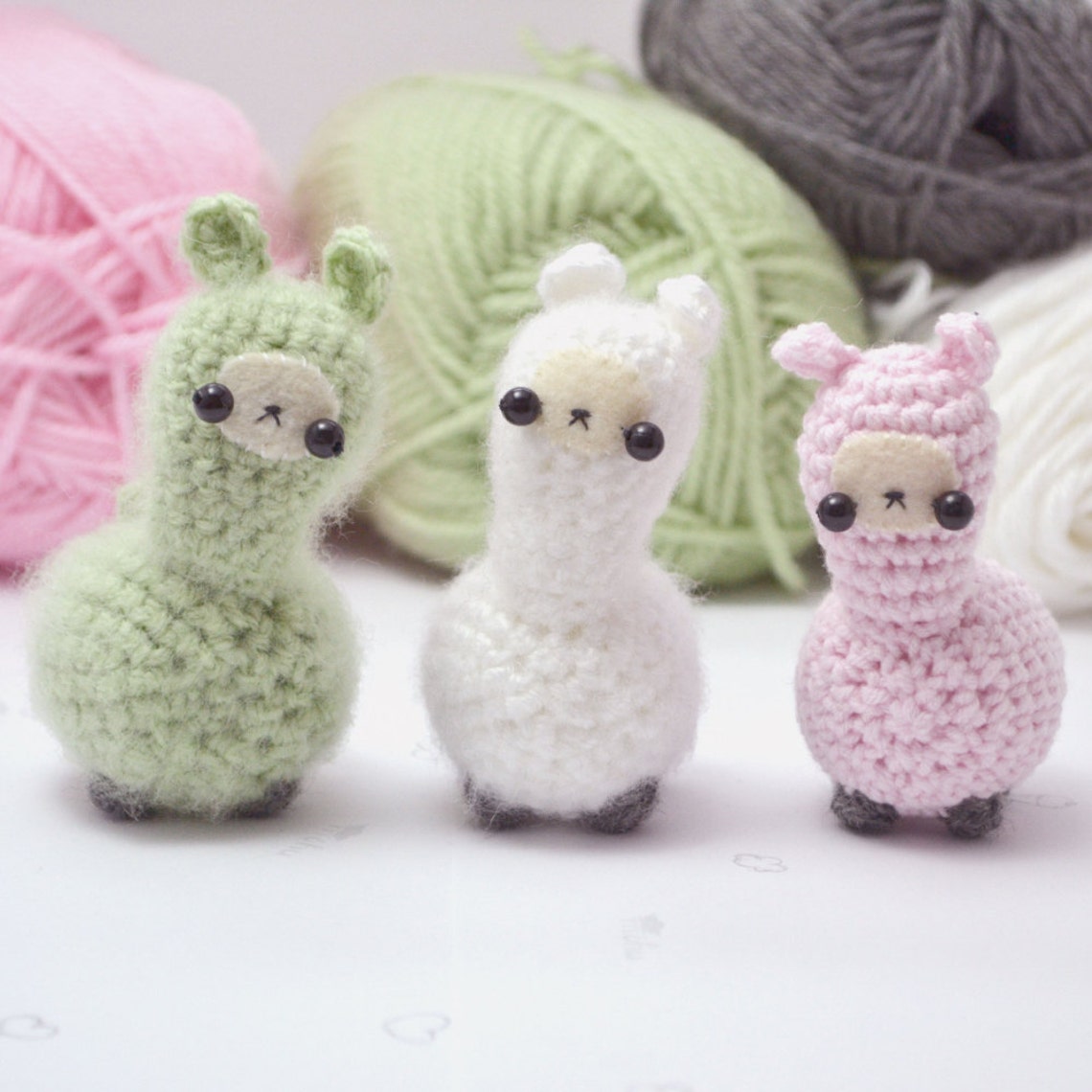 Crochet Llama Pattern Cute Amigurumi Plush Pattern - Etsy