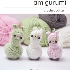 crochet llama pattern - cute amigurumi plush pattern