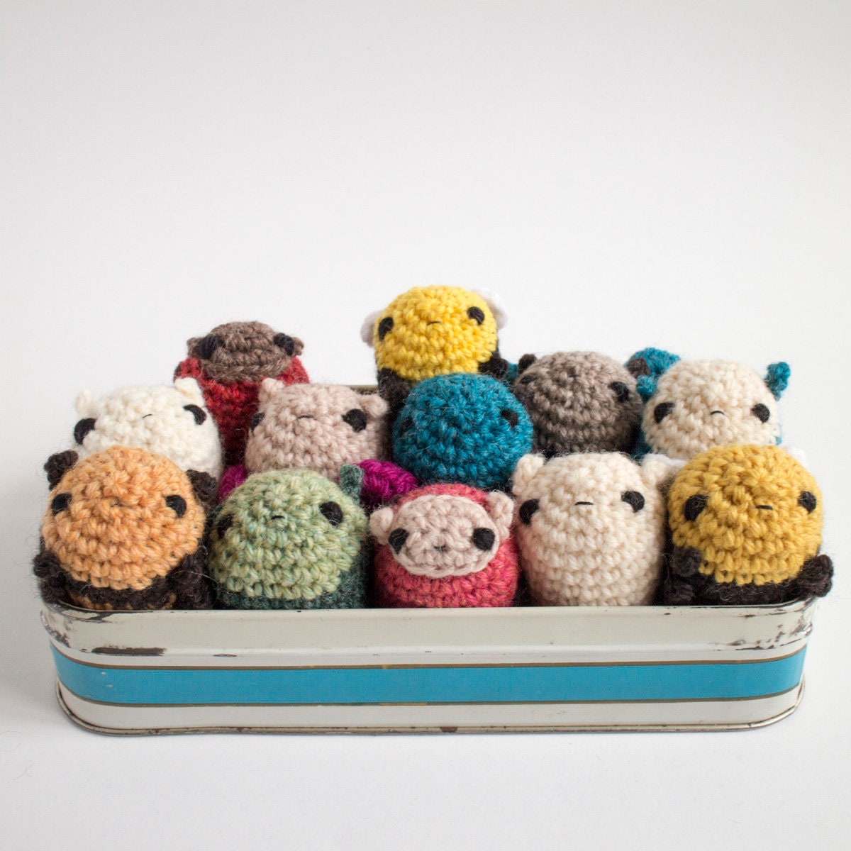 Mini Amigurumi Animals Crochet Book