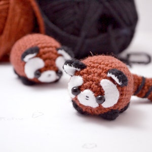 red panda pattern cute amigurumi crochet pattern image 4