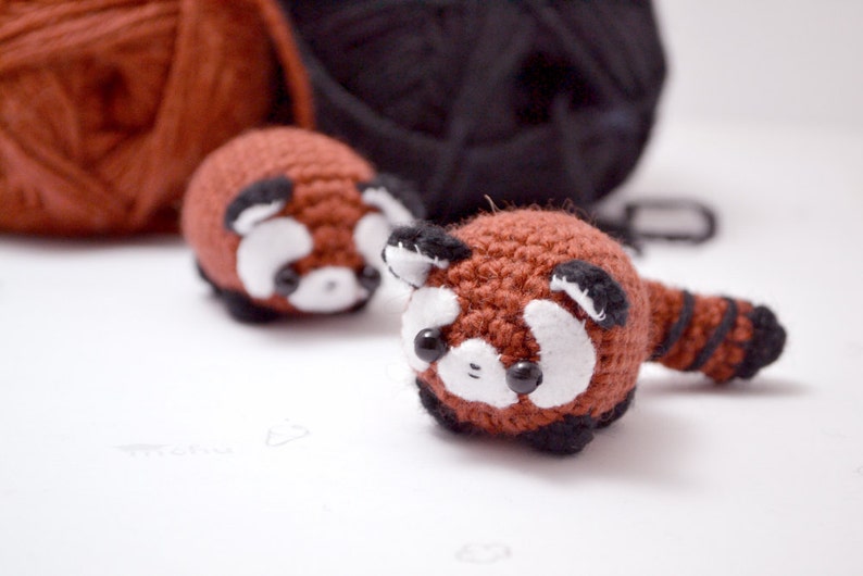 red panda pattern cute amigurumi crochet pattern image 4