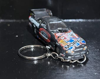 Llavero de varios coches de la NHRA/NASCAR de Drag, escala 1:64, llavero Dodge, Ford, Chevrolet/Mini, regalo