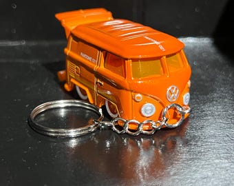 Varios llaveros VW Volkswagen T1 T2 Kombi ID Buzz, coches de metal fundido a escala 1:64, llavero transportador / mini regalo