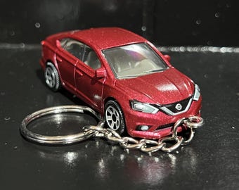 Llavero Nissan a escala 1:64, para SUV, 4x4, Pulsar, Sentra, Leaf, Skyline, Datsun, Navara, Titan, camioneta, todoterreno o mini, regalo.