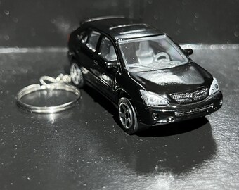 Lexus RX Toyota RAV4/Prius Keychain Diecast Car 1:64 Scale Key Ring 4x4 Off-Road SUV Sedan Hatchback Coupe TRD Pro RX450 RX270 | Mini Gift
