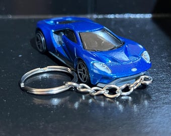 Llavero Ford GT40 Cobra de varios modelos de coches fundidos a presión, escala 1:64, Shelby/Mini, regalo