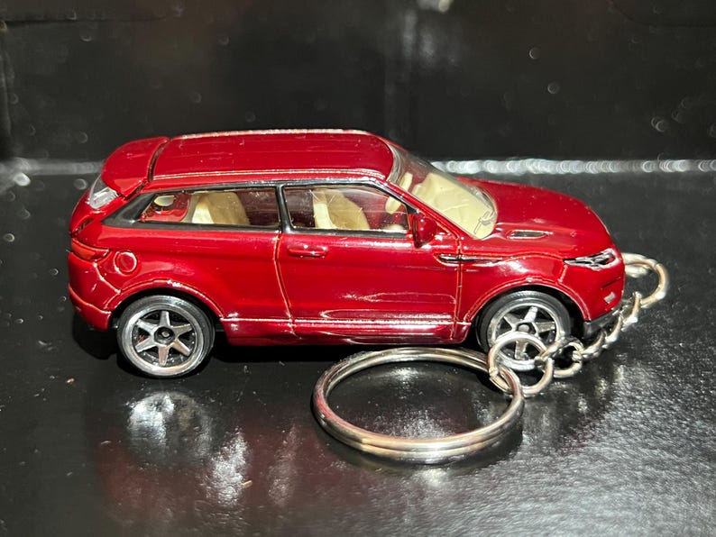 Range Rover Silver Key Chain Various Range Rover Keychain Diecast Car 1:64 Scale Key Ring 4x4 Off ...