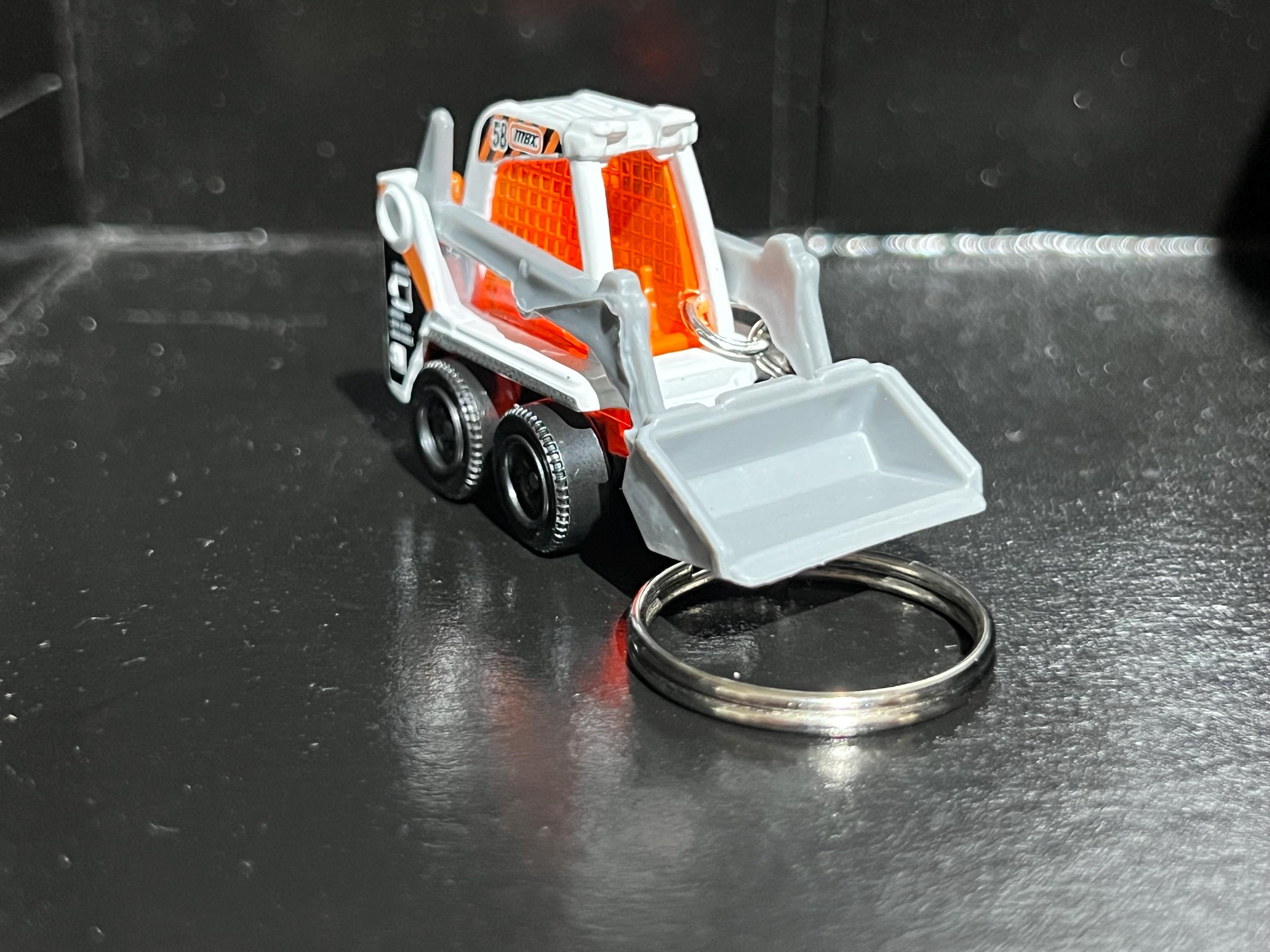Various Tractor/bobcat Vehicles Telehandler Keychain Diecast Car 1:64 ...