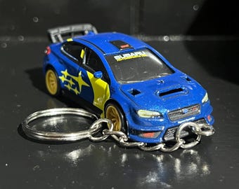 Subaru VA/VB Wrx STi Keychain Diecast Car 1:64 Scale Key Ring SUV Sedan Hatchback Coupe brz Liberty | Mini Gift