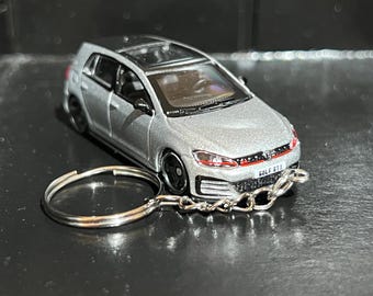 Various VW Volkswagen Keychain Diecast Cars 1:64 Scale Key Ring R32 Bug Beetle | Mini Gift
