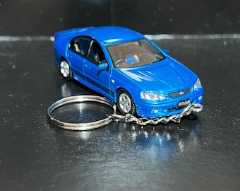 Various Ford Falcon Keychain Diecast Cars 1:64 Scale Key Ring OzWheels | Mini Gift