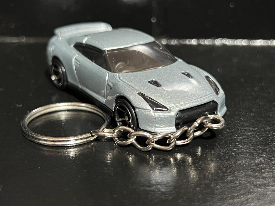 Various Nissan R35 GTR Liberty Works Keychain Diecast Car Key Ring LB ...