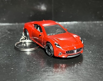 Various Maserati Keychain Diecast Car 1:64 Scale Key Ring MC20 MC12 GTS Levante Gran Turismo | Mini Gift