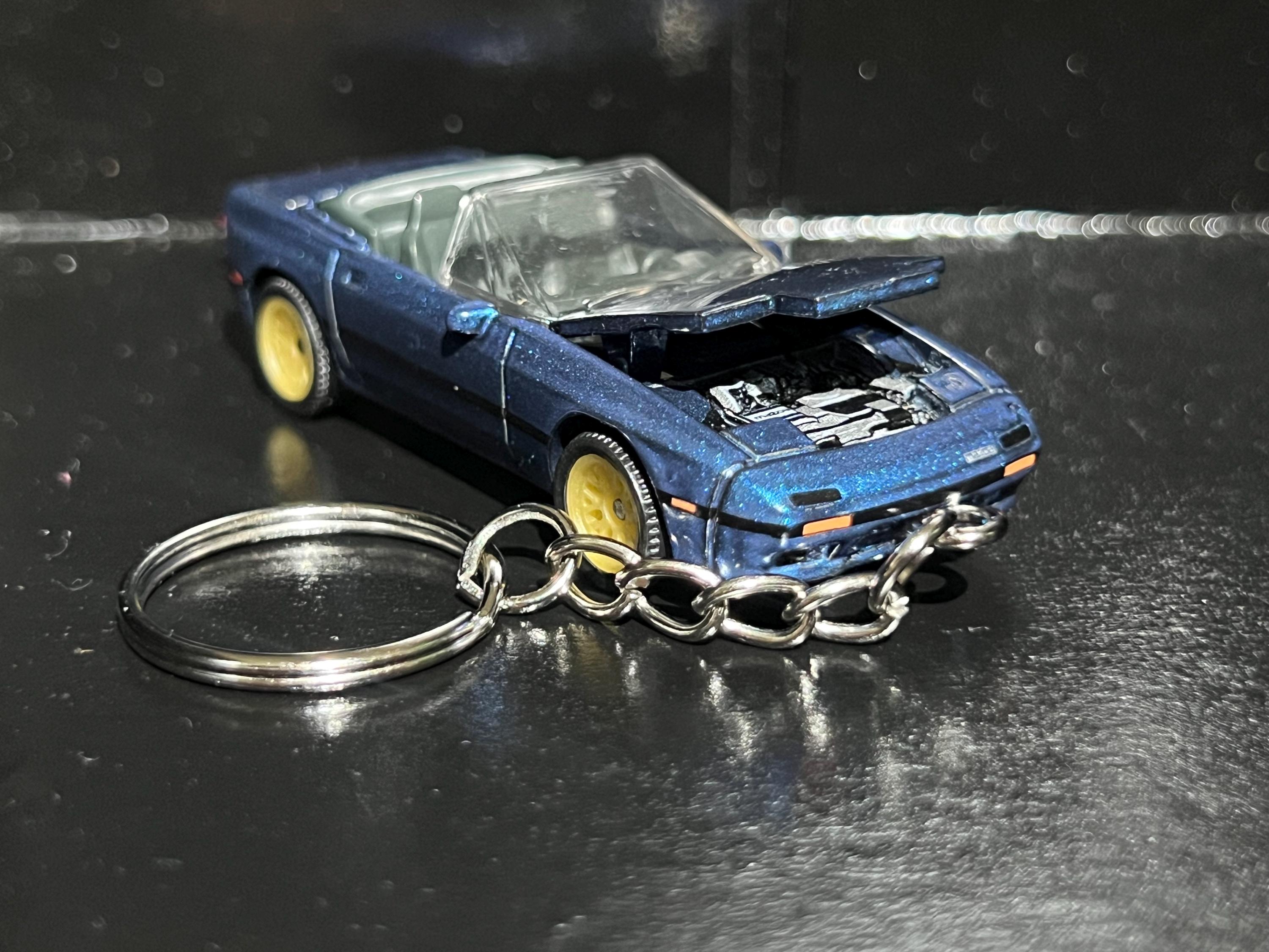Mazda RX7 Pandem FC Coupe Rotary Keychain Diecast Car 1:64 Scale Key ...