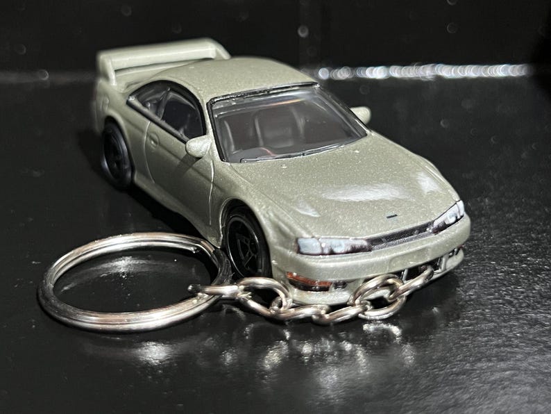 Various Nissan S14 240sx Silvia Keychain Diecast Car Scale Key Ring ...