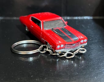 Llavero de Chevrolet Chevelle/Camaro, varios modelos de coches fundidos a presión, escala 1:64, ZL1 SS/Mini regalo