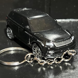 Llavero Range Rover de metal fundido a presión, escala 1:64, todoterreno, SUV, sedán, Land Discovery, Velar, Sport Defender/Mini, regalo.