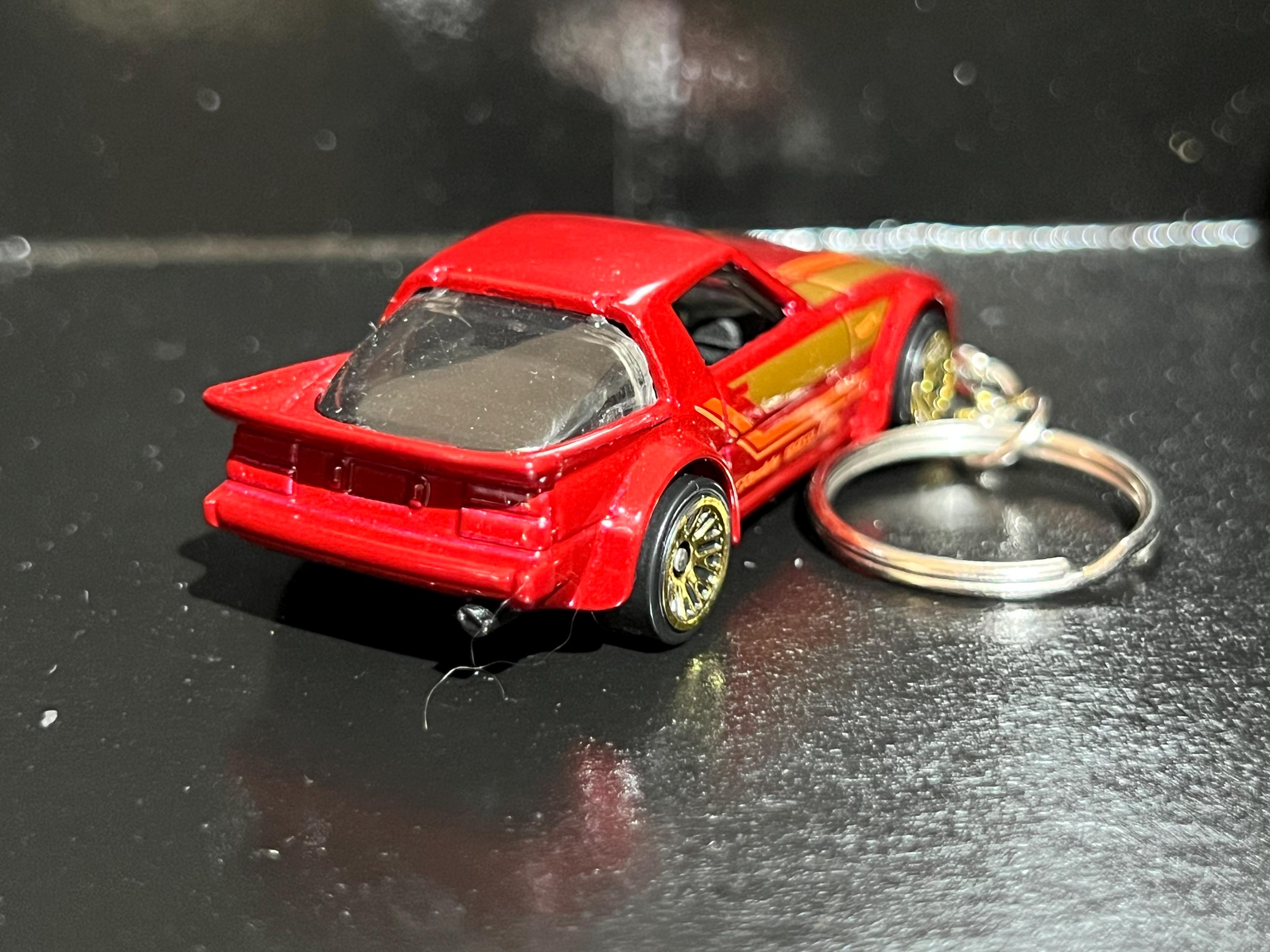 Mazda RX7 Pandem FC Coupe Rotary Keychain Diecast Car 1:64 Scale Key ...