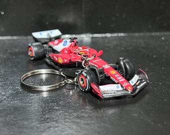 Various F1 Keychain Diecast Car 1:64 Scale Red Bull Key Ring #1 Formula 1 One Max Verstappen Ferrari F2004 Schumacher AMG | Mini Gift