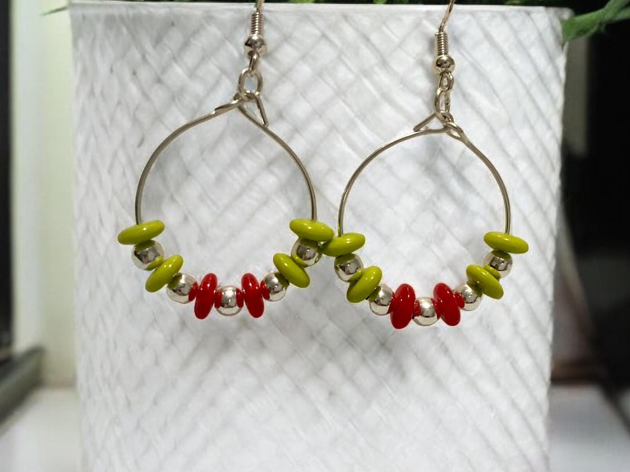 Orecchini Pendenti A Tema Grinch Per Natale - Design A Cartone Animato In Lega Verde - Regalo Divertente Per Donne E Ragazze - 4